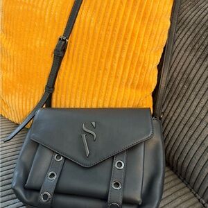 Stylish Black Crossbody Bag